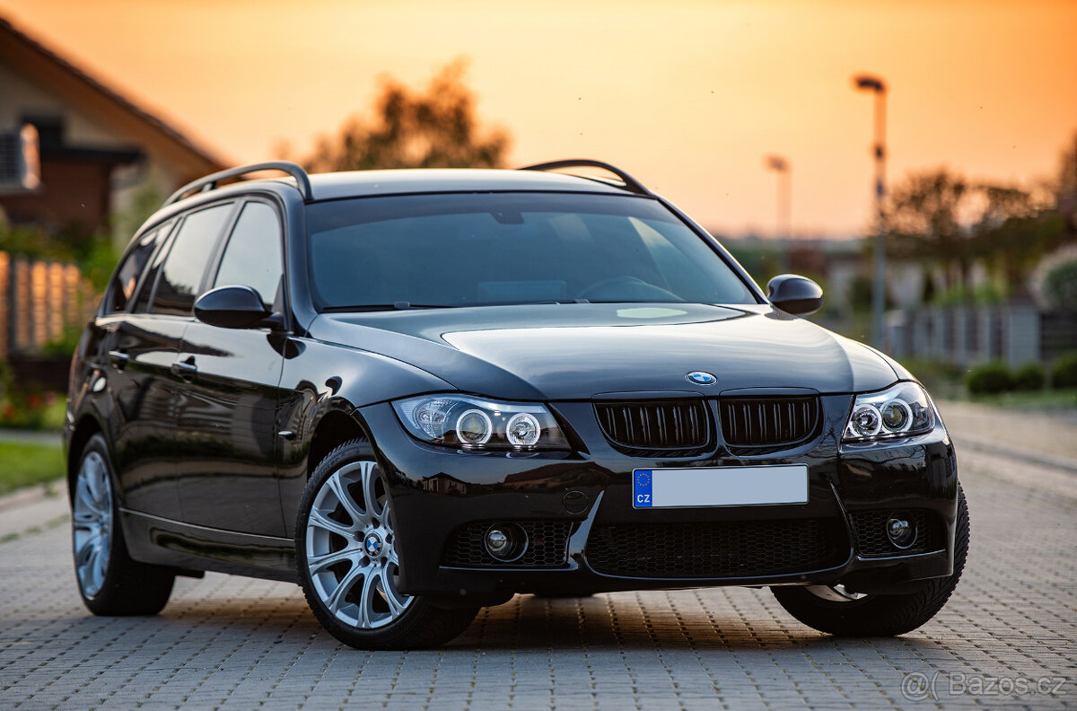 E91-318i///M-PAKET-CARPLAY-VÝHŘEV-DIGIKLIMA-TEMPOMAT-ROZVODY