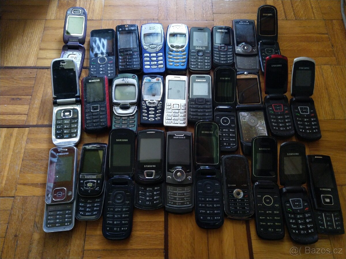 Mix mobily Nokia, Samsung, Sagem a další na díly