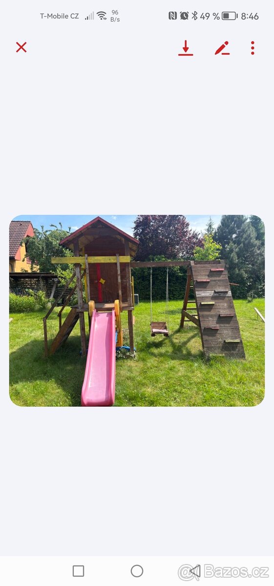 Dětské hřiště na zahradu