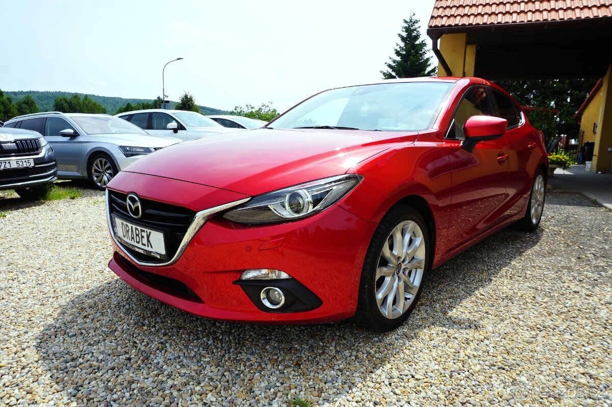 MAZDA 3 2,0i 121kw REVOLUTION 2014 ODPOČET DPH
