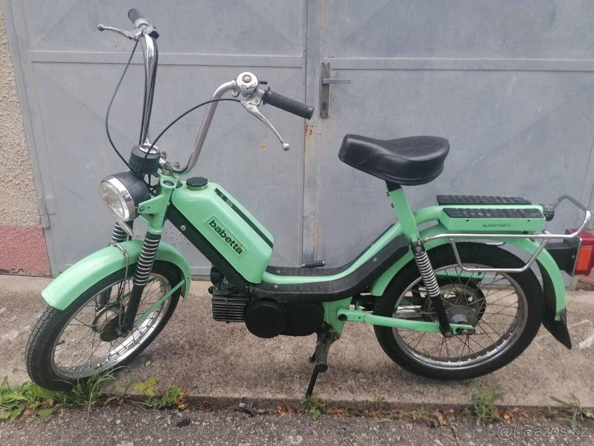 Babeta 210 typ 225 s našlapovačkou