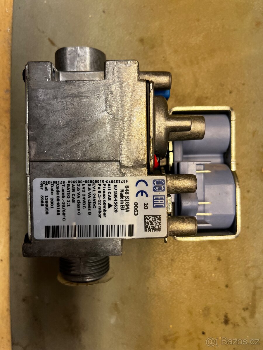 Buderus GB162 plynová armatura