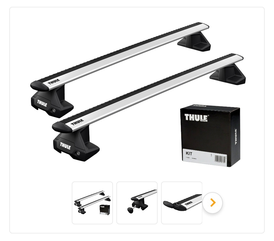 Střešní nosiče THULE WingBar EVO