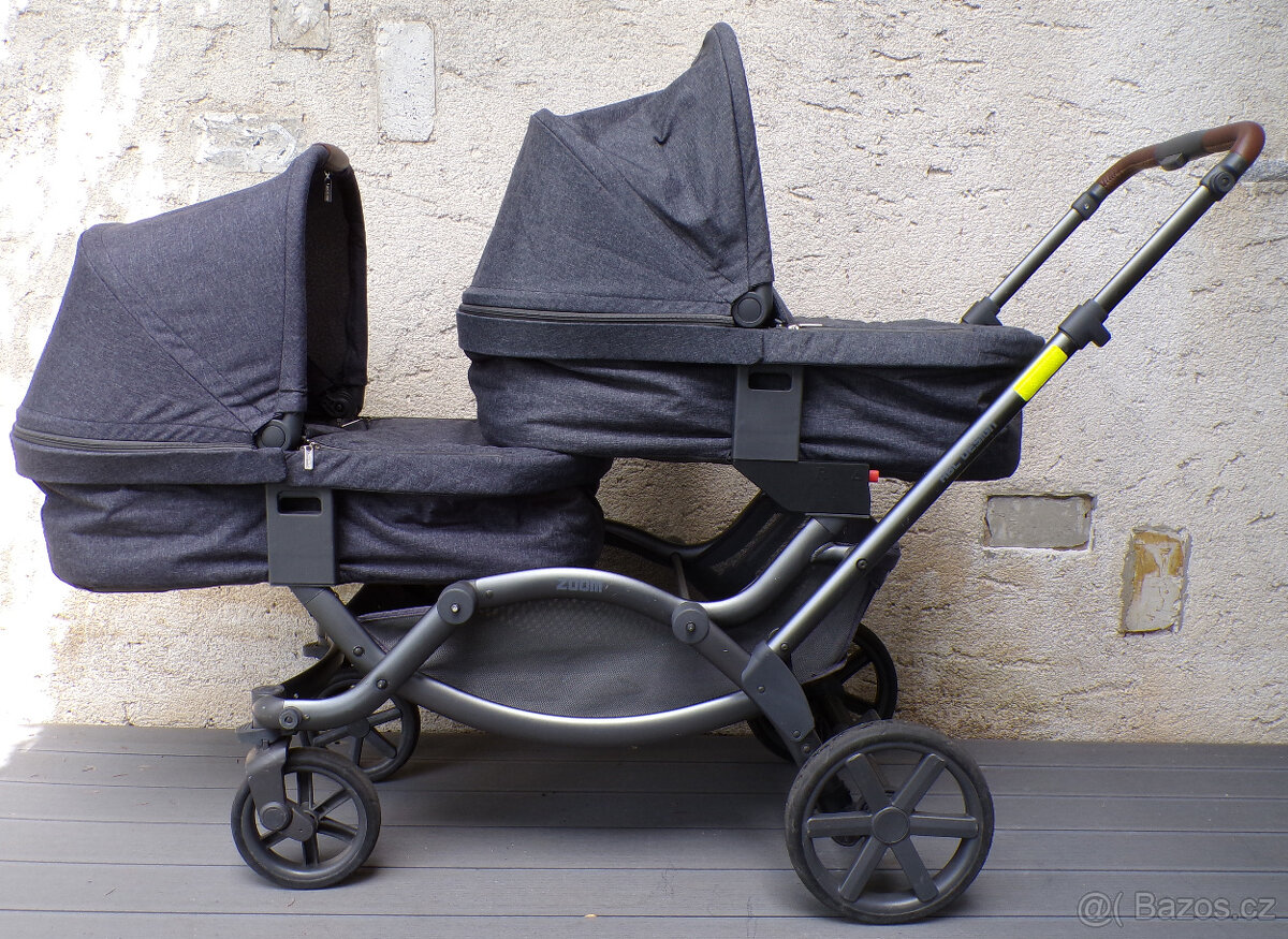Dvojkočárek tandem ABC Design Zoom s příslušenstvím