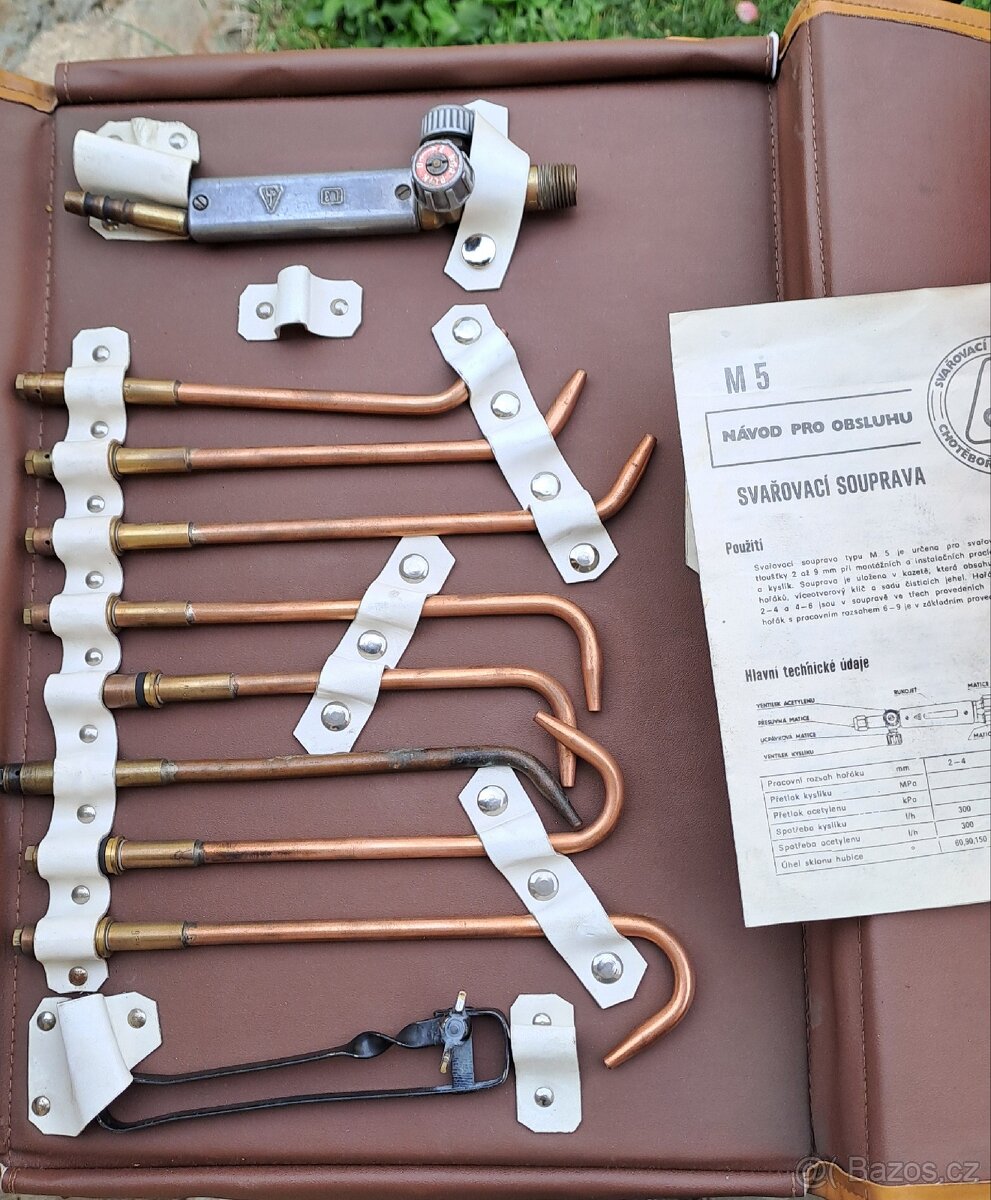 Svařovací souprava na M5