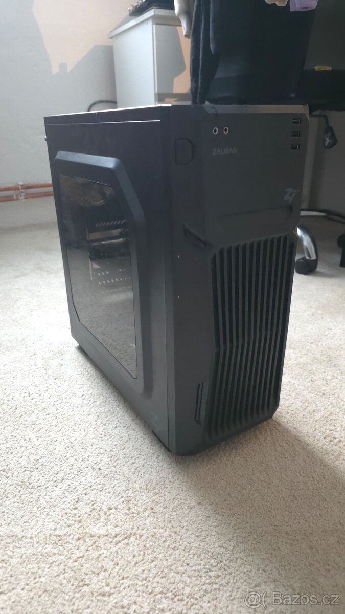 Starší herní PC – AMD FX, GTX 650 Ti, 16GB RAM, SSD + HDD