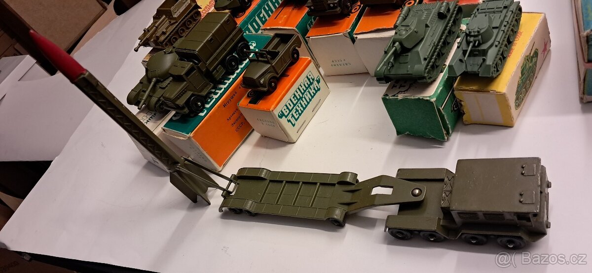 Modely sovětské vojenské techniky