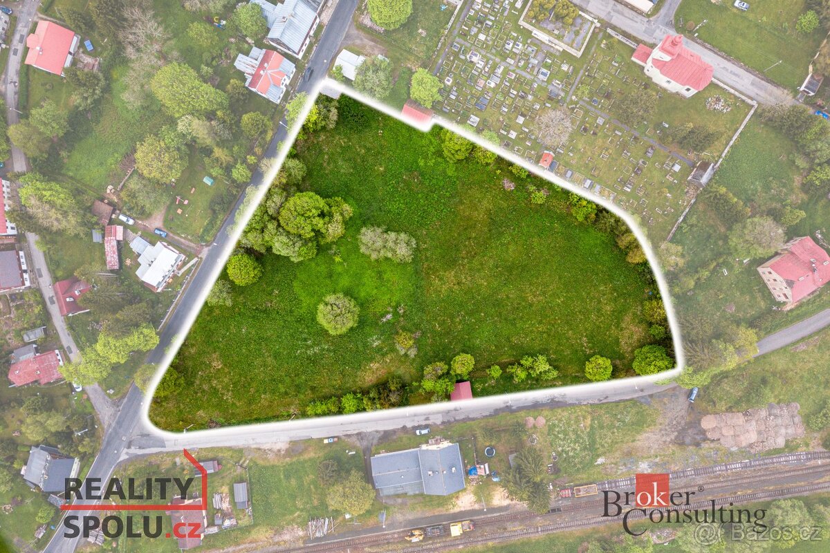 Prodej, pozemky/bydlení, 9951 m2, Hamerská, Horní Blatná, Ka