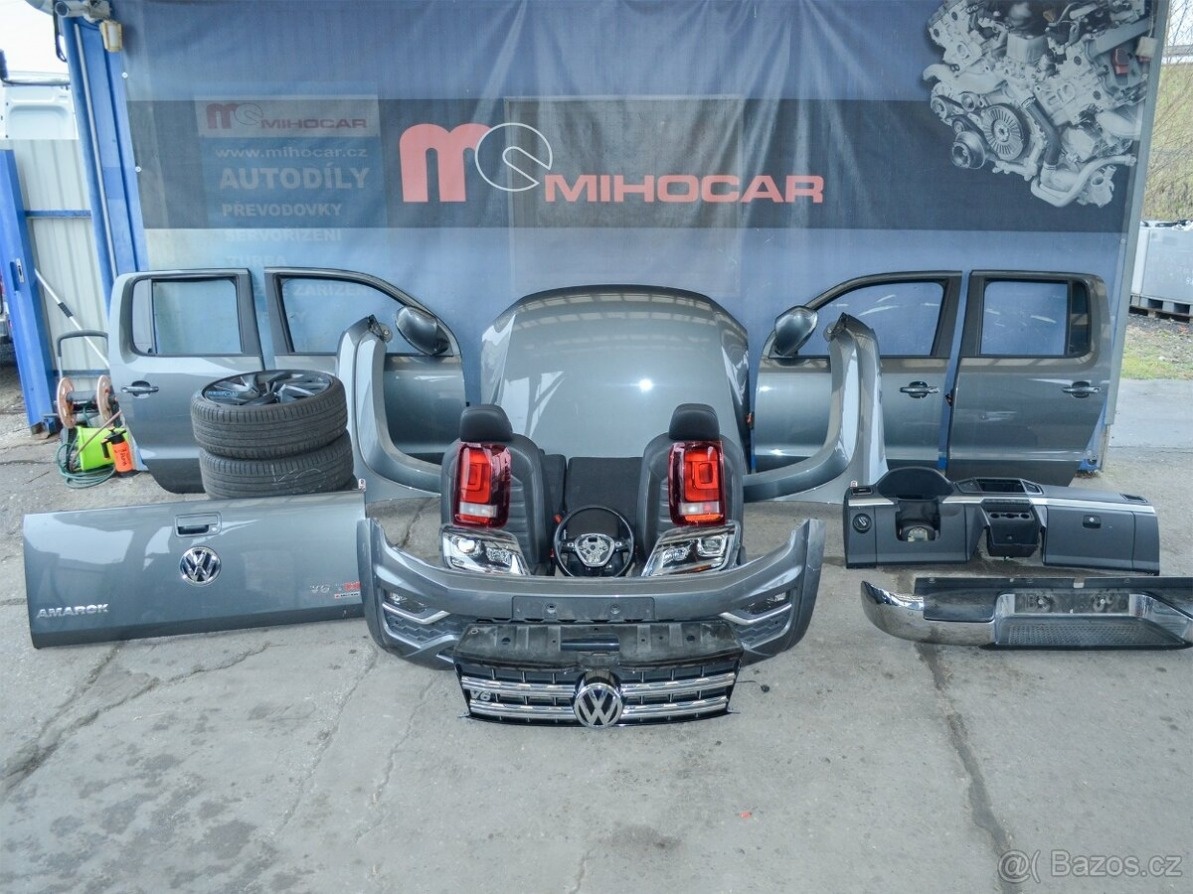 Prodávám VW AMAROK (2H0) 2017- náhradní díly