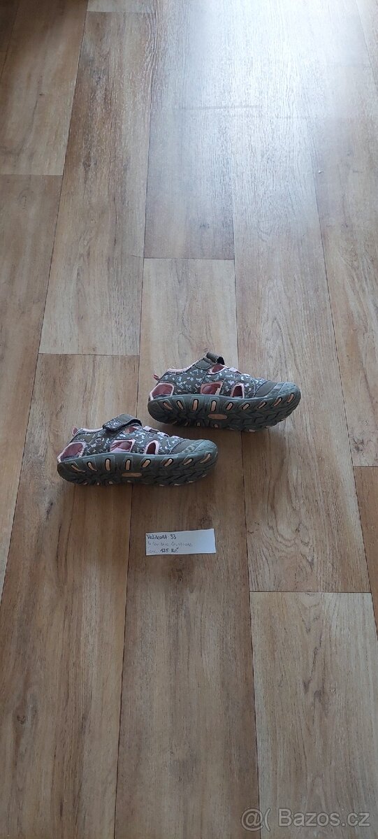 Dívčí boty - 2, velikost: 33