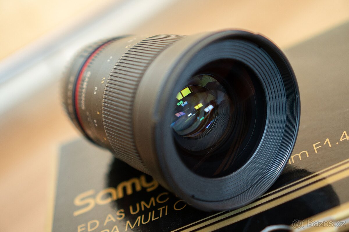 SAMYANG 35 mm f1.4 AS pro Canon EF