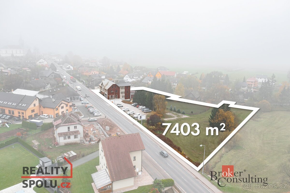 Prodej, pozemky/komerční, 7403 m2, 51233 Studenec, Semily [I