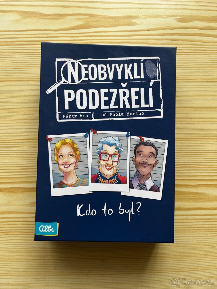 Nová desková hra Neobvyklí podezřelí