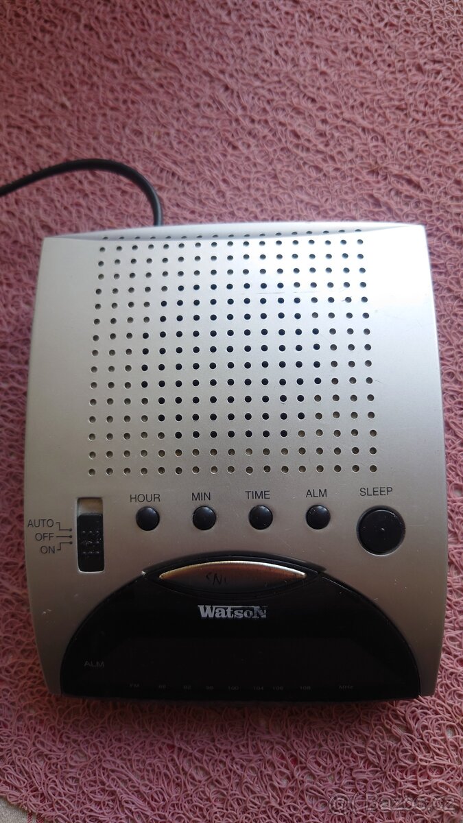 rádio-budík Watson
