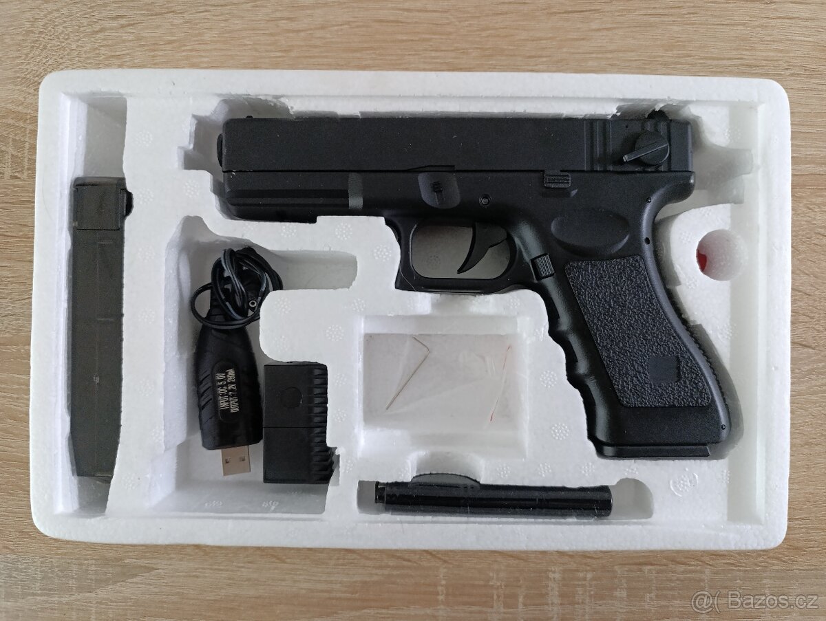 Airsoftová pistole Cyma Glock 18C MOSFET AEG