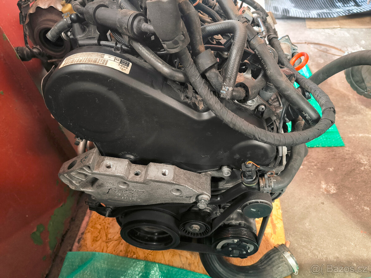 Motor Škoda,VW,Seat-2.0-TDI 81 KW-CFHA-92300 km DÍLY