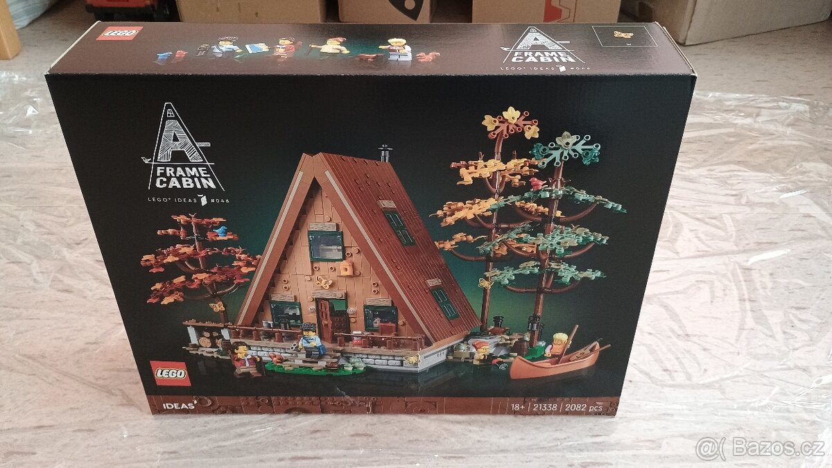 LEGO 21338 Ideas Chata „Áčko“ NOVÉ, NEROZBALENÉ