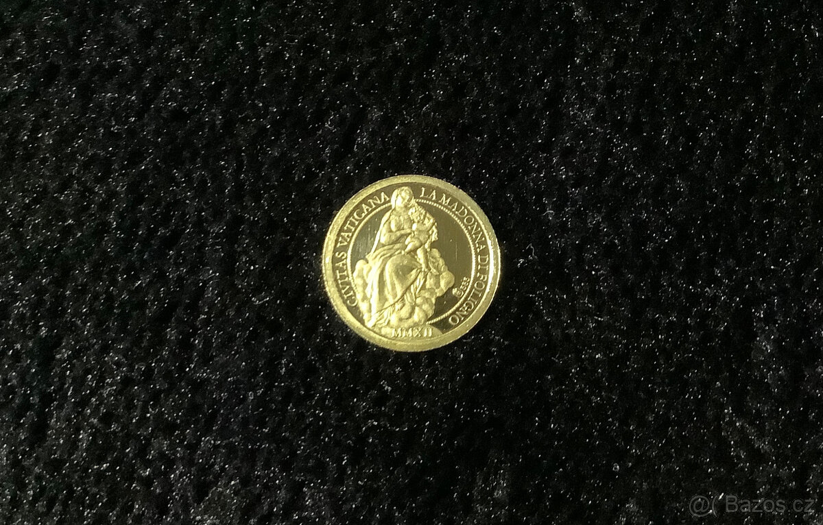 (sleva) mince "100 Euro návrh Vatikán 2012"