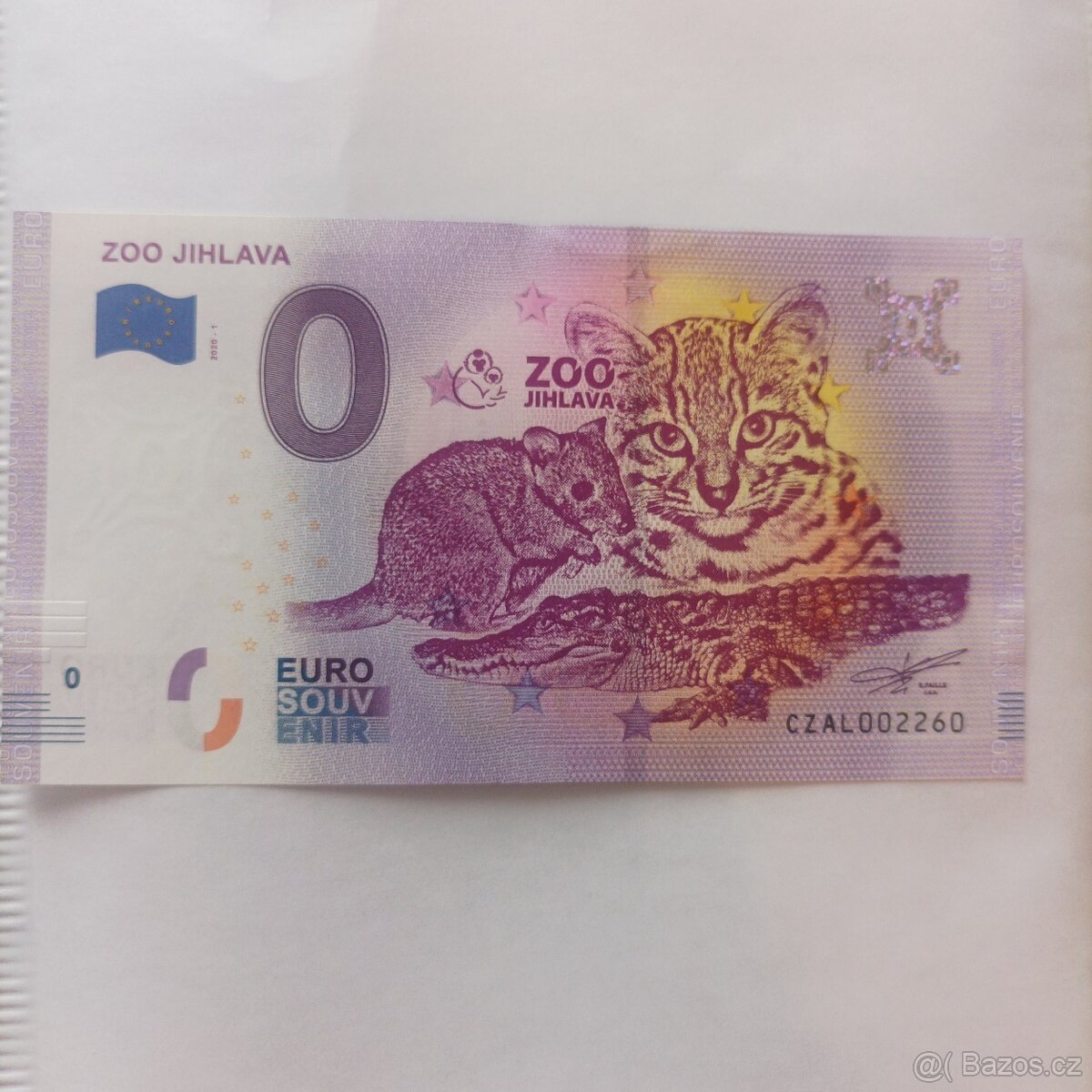 0 euro souvenír Zoo Jihlava