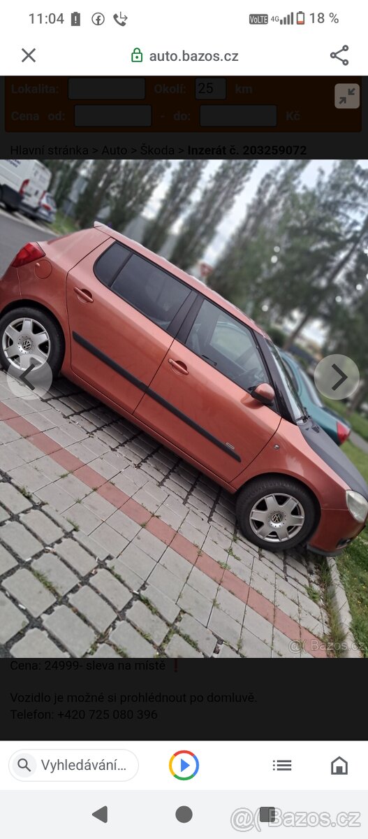 Škoda fabia 2 2007