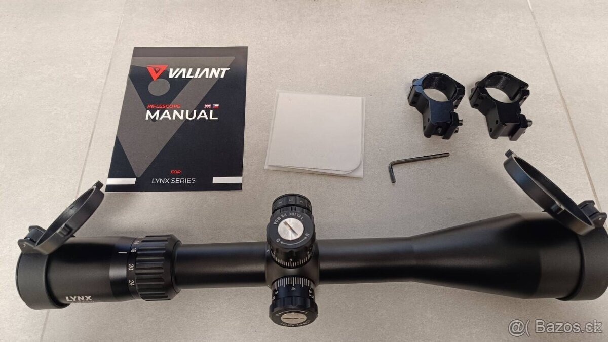 Puškohled Valiant Lynx 6-24x50 SF Mildot zanovni