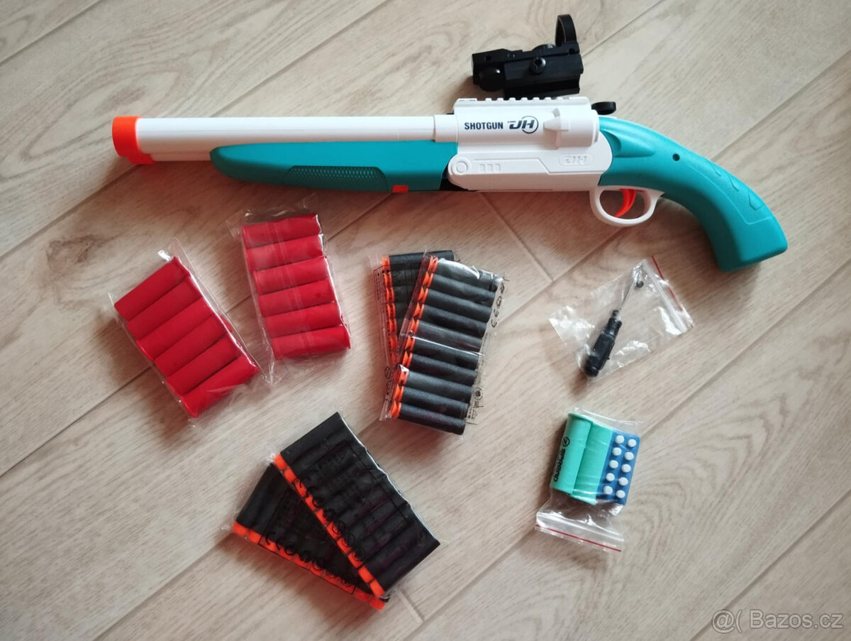 Dětská pistole i na pěnové náboje N.O.V.Á.Launcher
