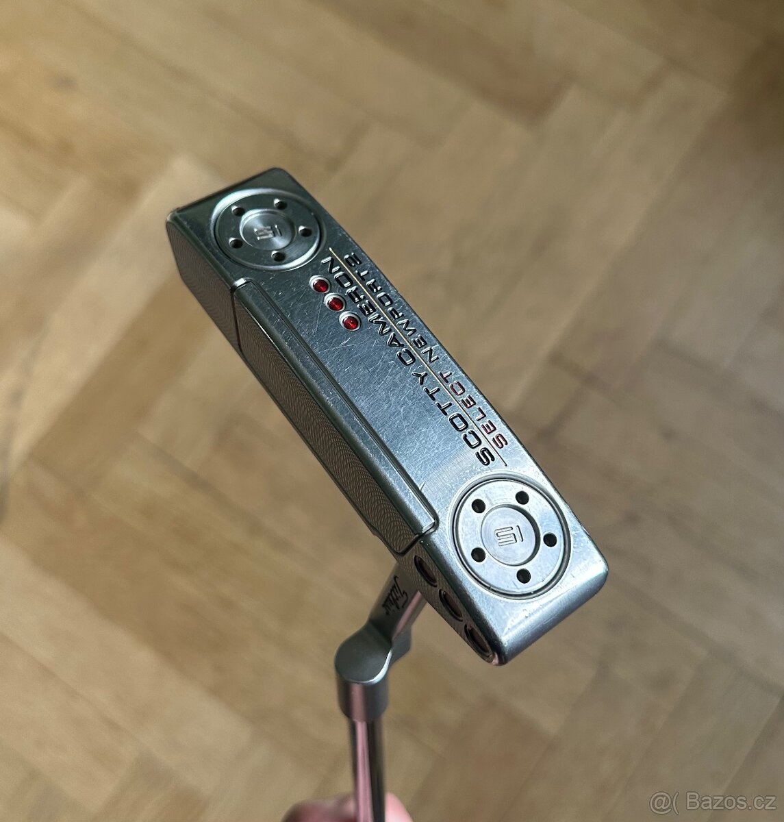 GOLFOVÝ PUTTER SCOTTY CAMERON NEWPORT PRO LEVÁKA TOP STAV