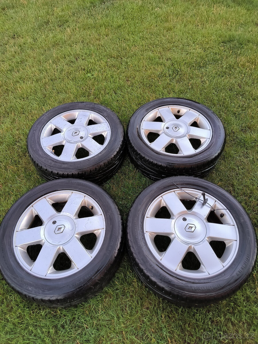 4 org. ALU kola RENAULT 16´ 4x100 205/55/16 MEGANE, SCENIC