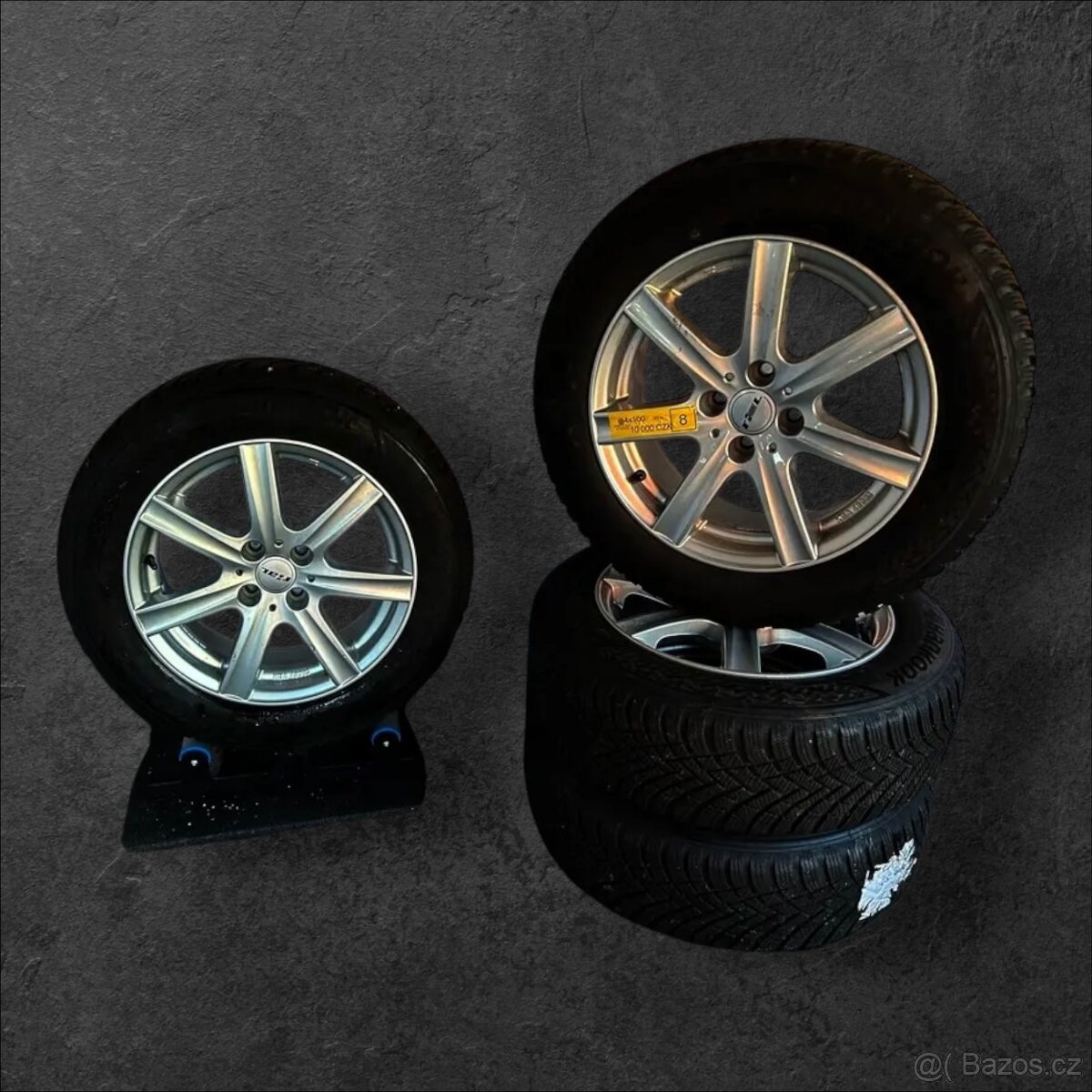 Alu kola Rial 4x100 + zimní 205/60r16