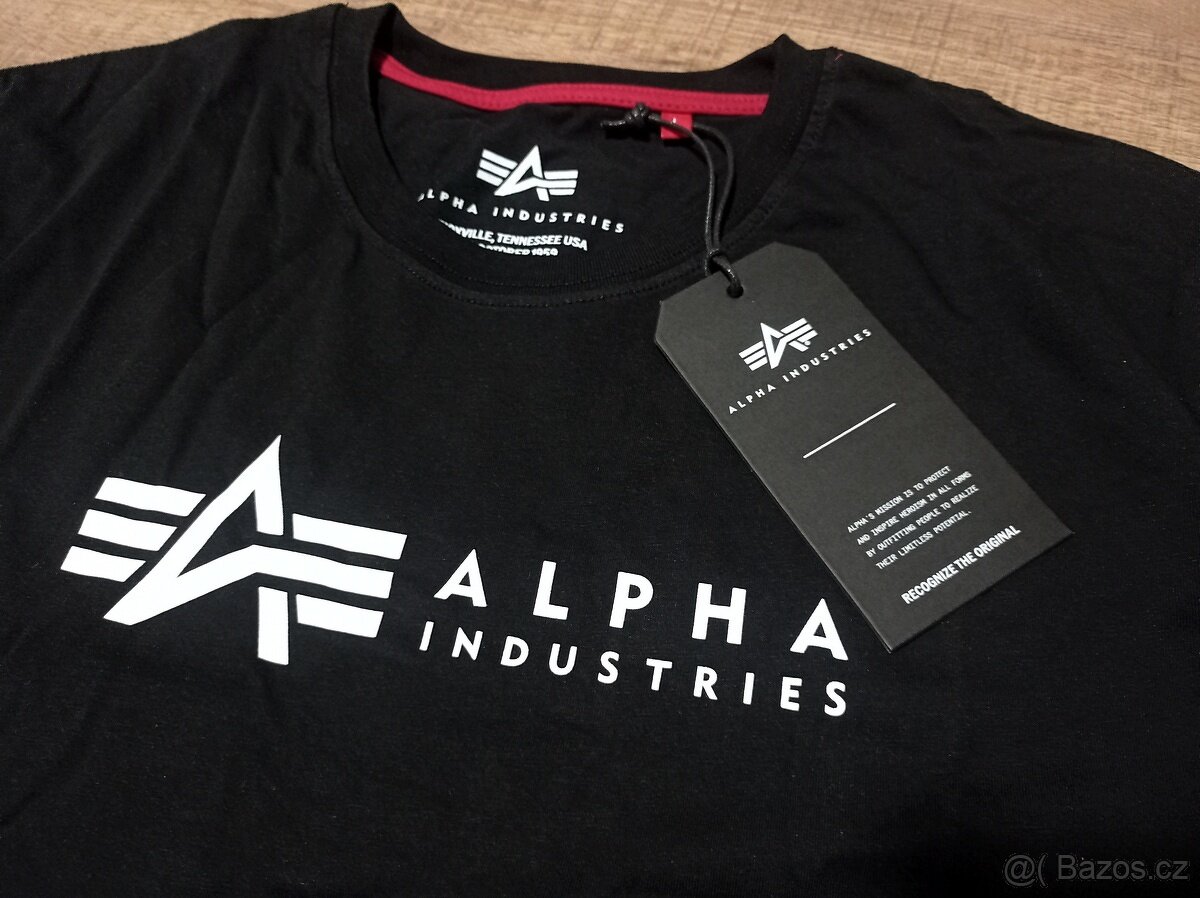 NOVÉ tričko Alpha Industries - 2XL