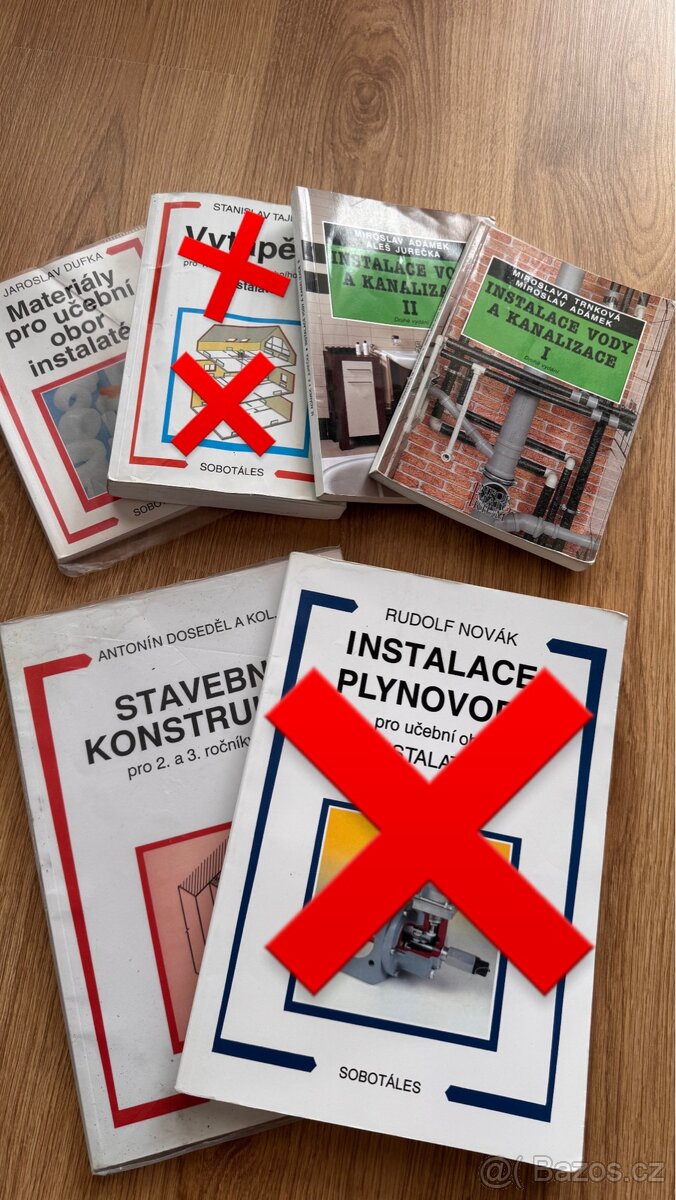 Instalatér – odborné učebnice