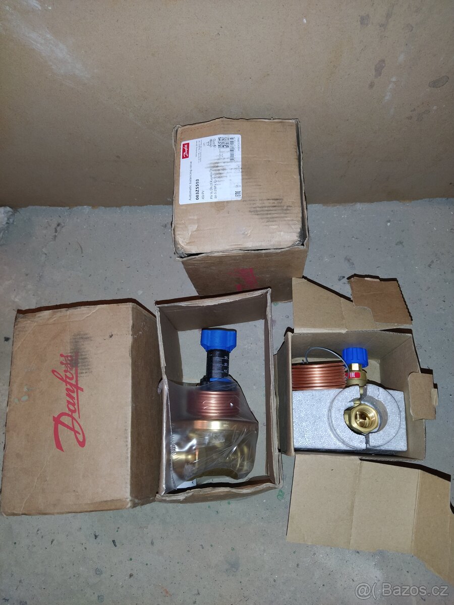 Prodám nové vyvažovací ventily Danfoss