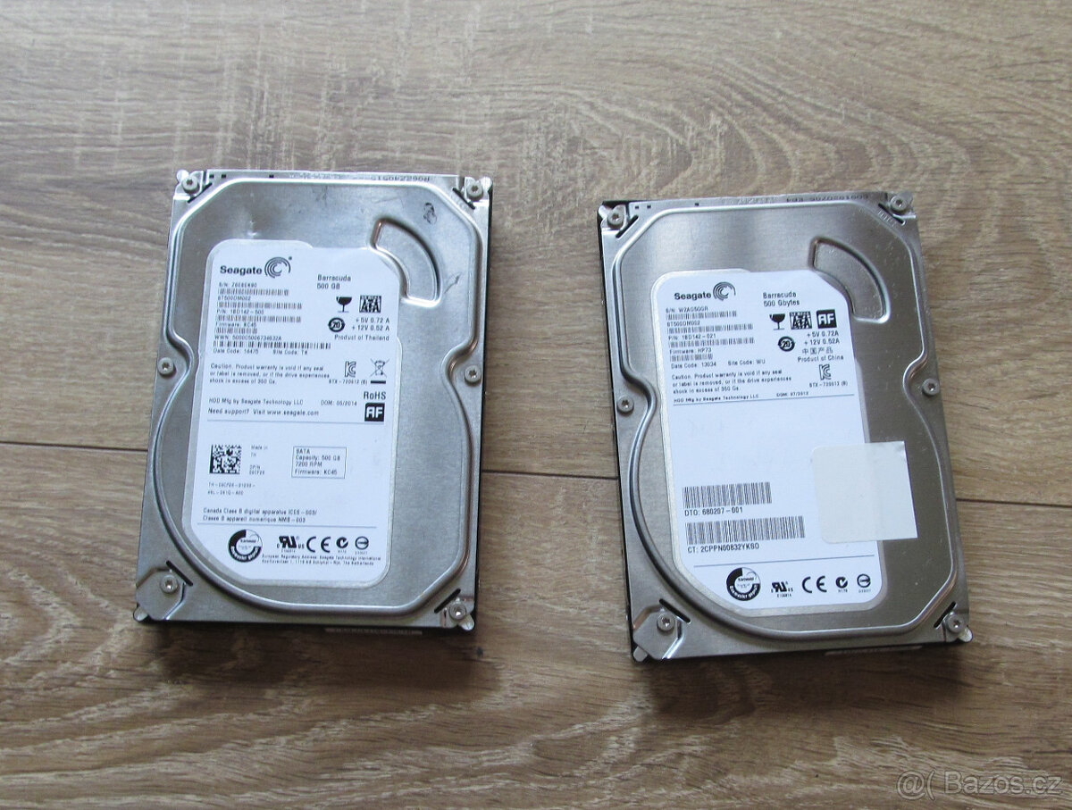 Seagate 500GB sata 3,5"