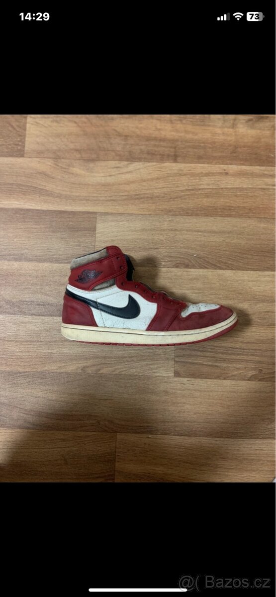 Jordan 1 high chicago lost and found