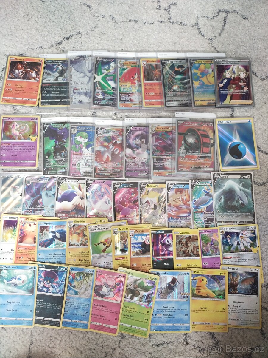 Pokémon karty a věci k nim
