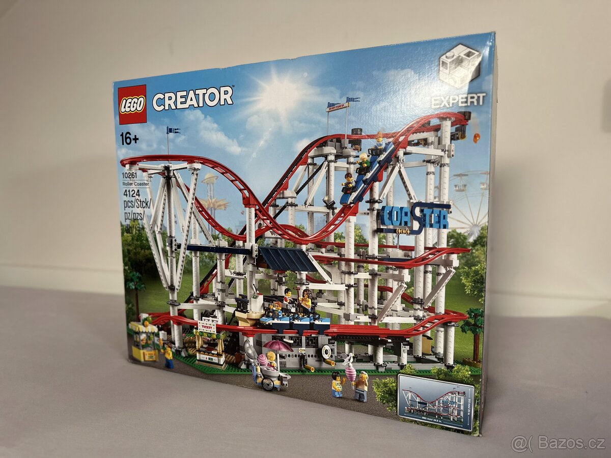 10261 Lego Expert Roller Coaster - horská dráha