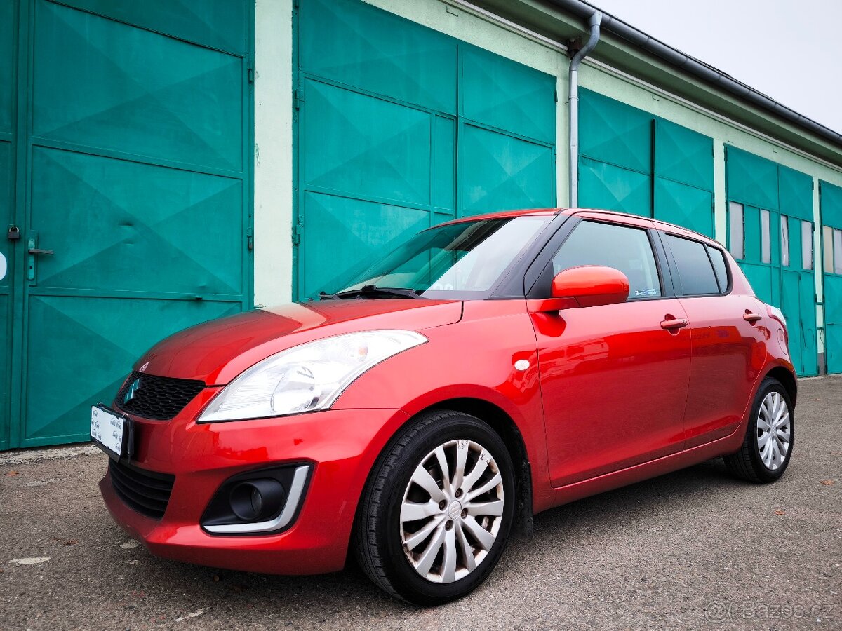 Suzuki Swift 1.2VVTi/69kW  ČR, servis, 92TKM 