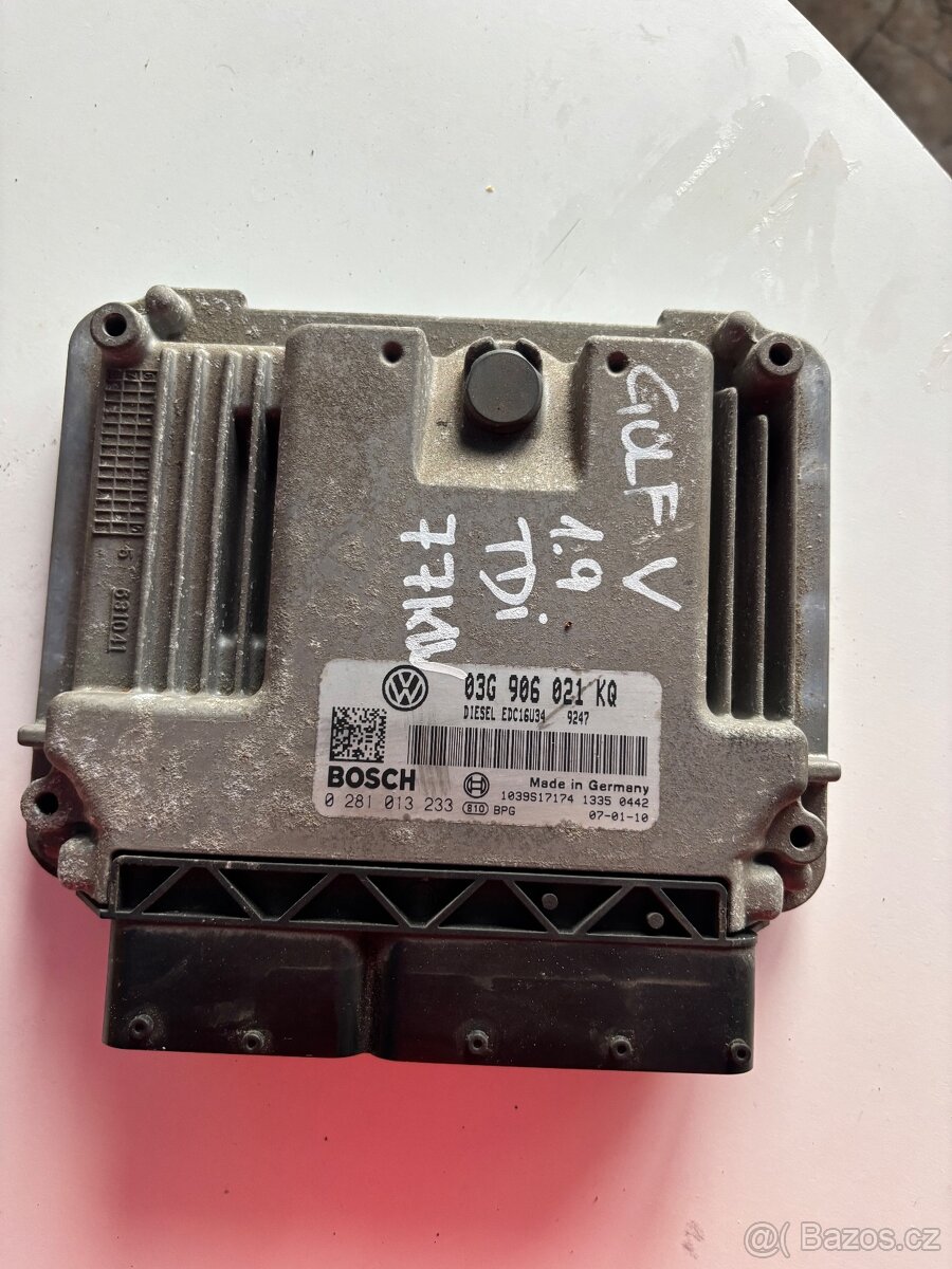 Škoda octavia II,VW golf V 1.9 TDi 77 kw-řídícíi  jednotka m