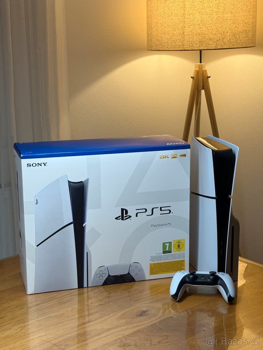 PlayStation 5 Slim 1 TB– Disk Edition – Jako nový s fakturou
