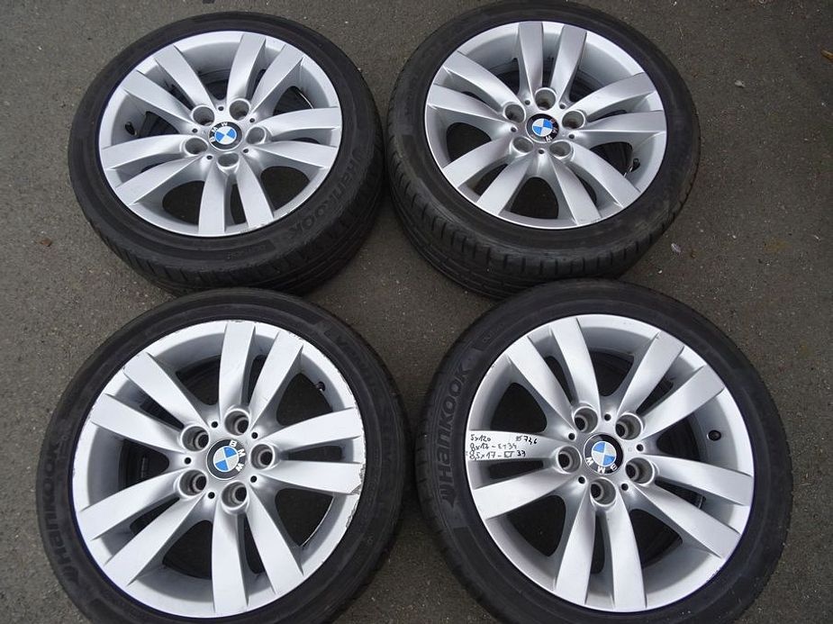 Alu disky origo BMW, 17", 5x120, dvourozměr, letní sada