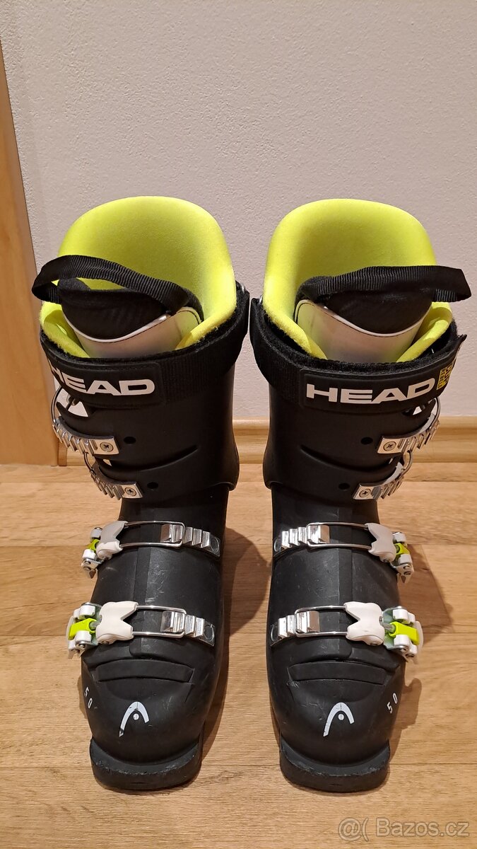 Dětské lyžařské boty Head Raptor, vel. 240–245, flex 50