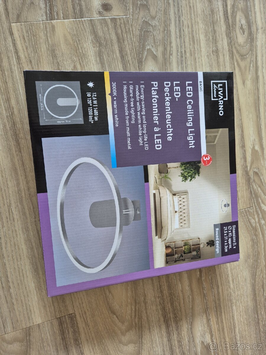 Světlo LED kulaté nové