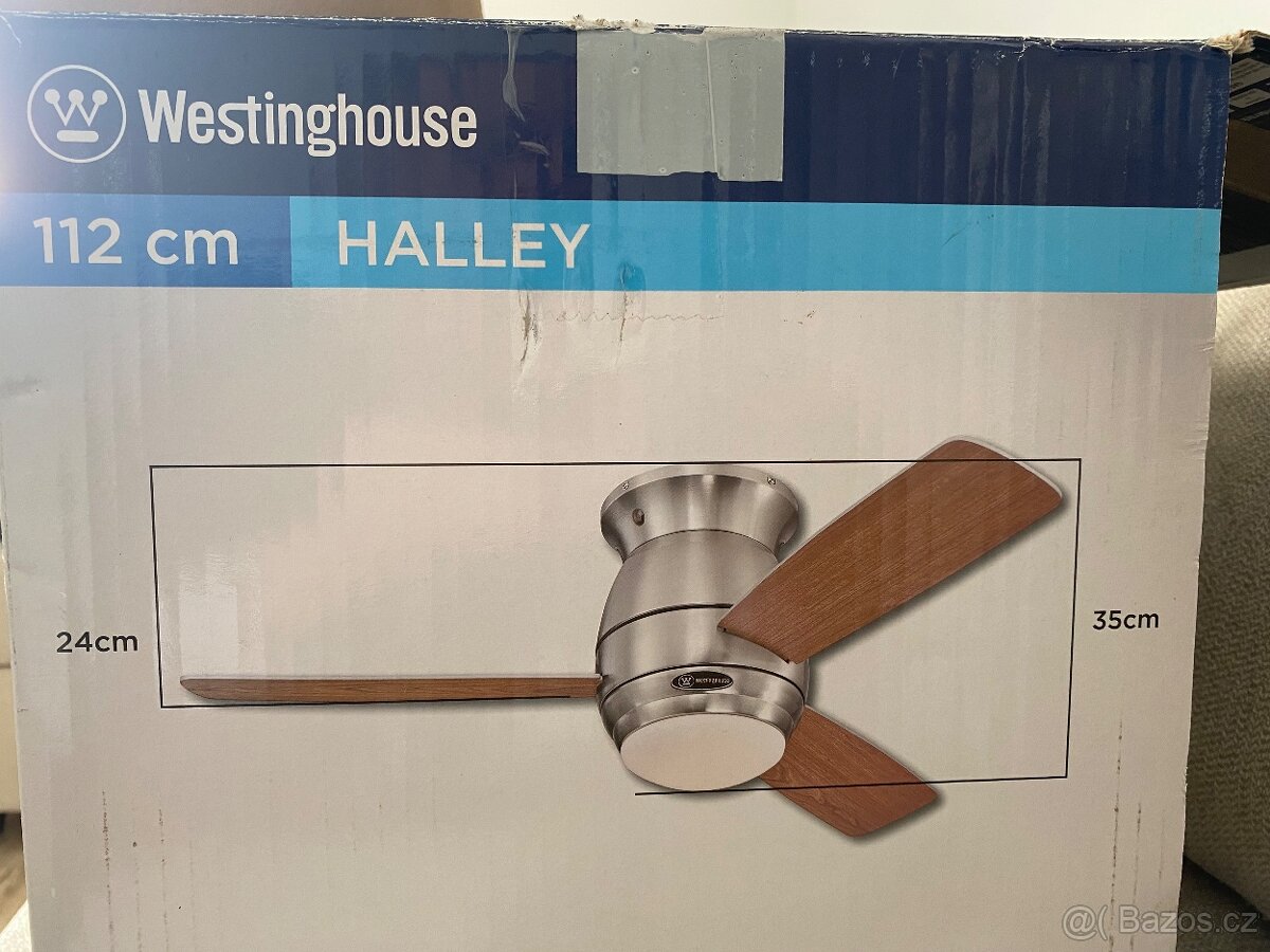 Stropní ventitalor / lustr s ovladačem