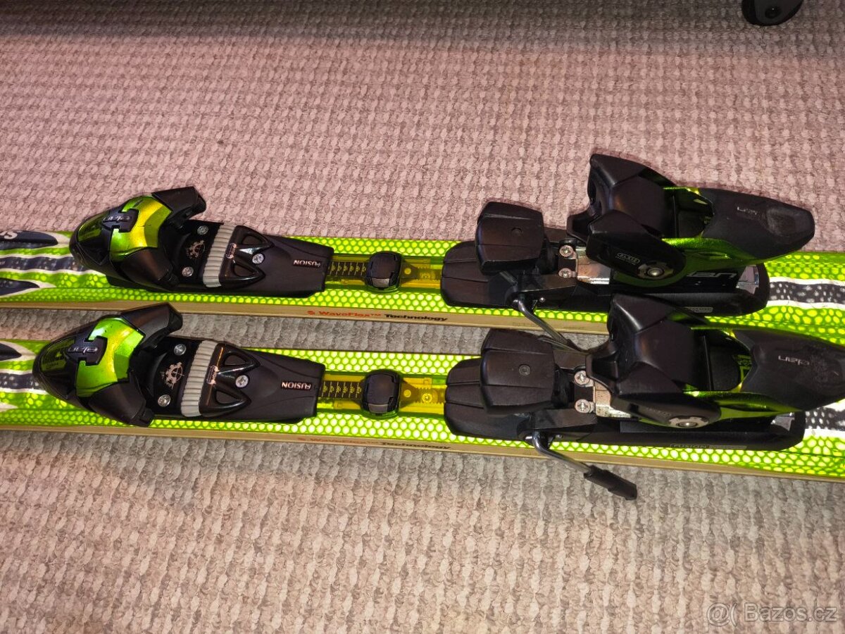 Prodám lyže Elan SPEEDWAVE 14, 160cm + vázání Elan ELX 12.0