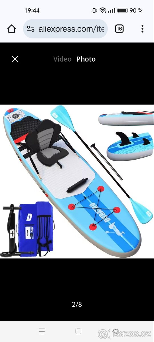 Nový paddleboard