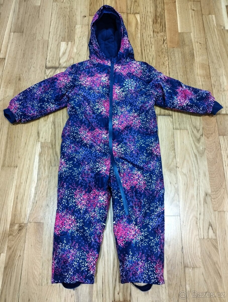 Dívčí zimní kombinéza vel 104
