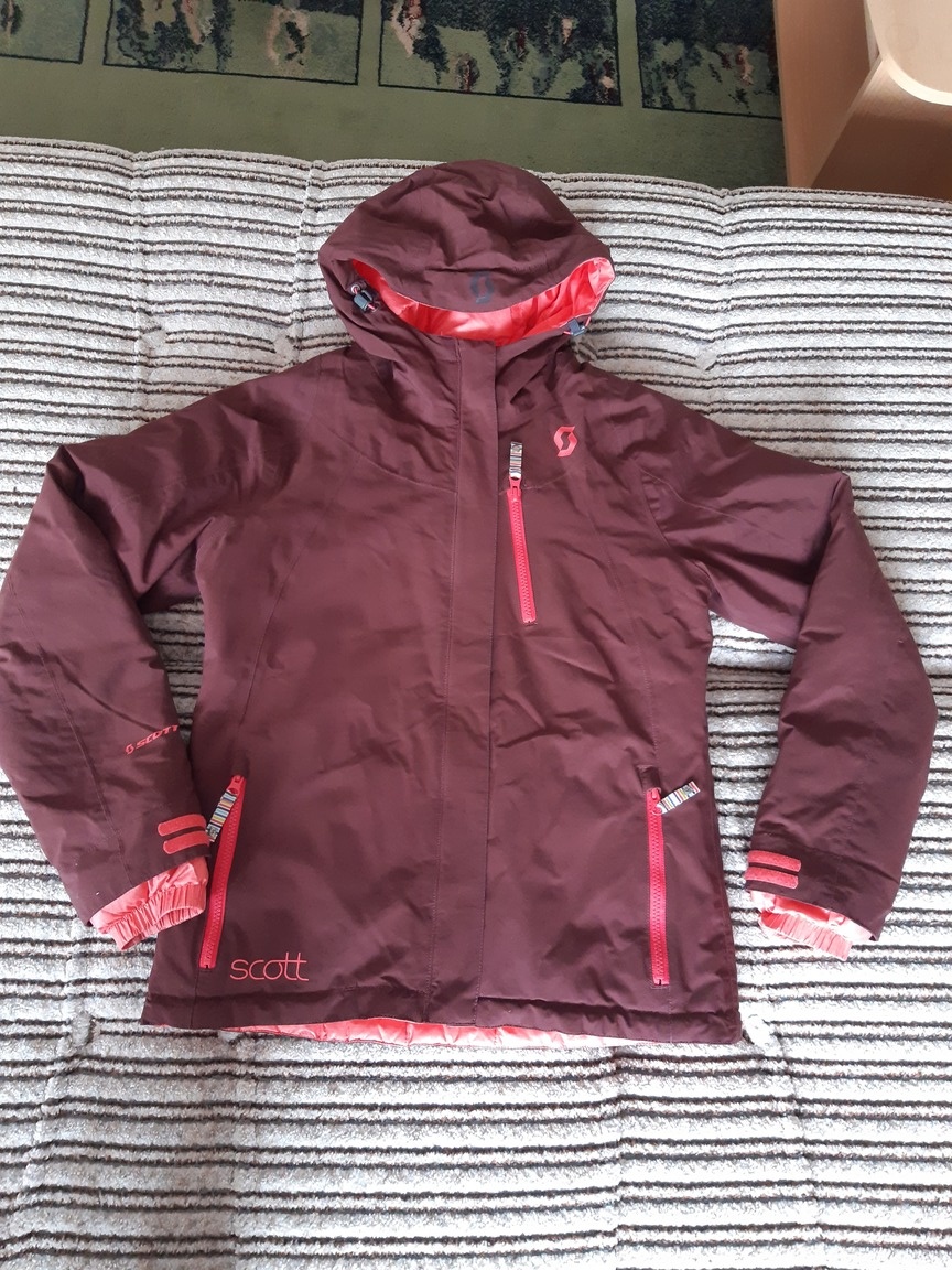 Oboustranná dámská zimní bunda Scott, vel. S