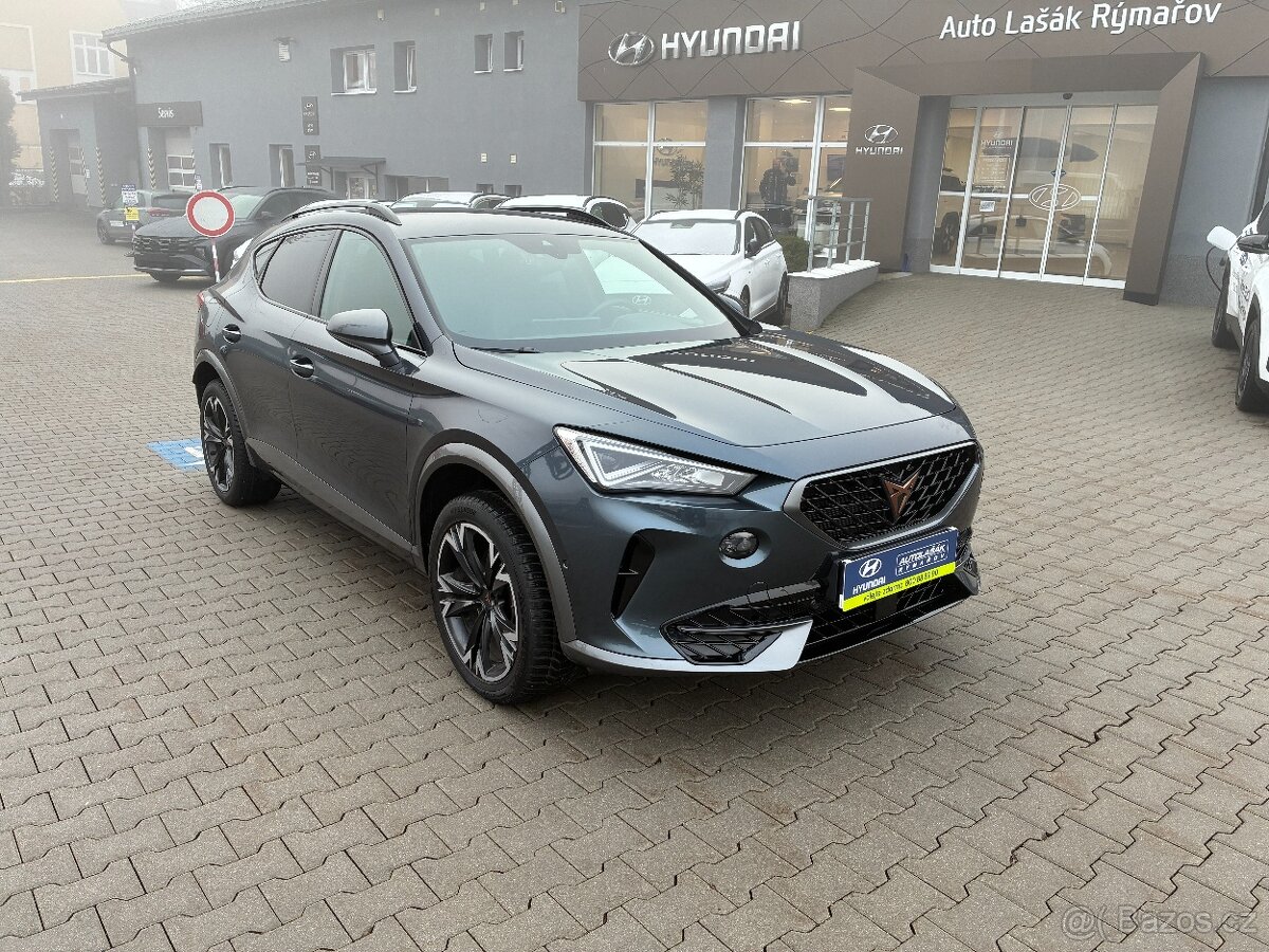 Cupra Formentor 1.5TSI 110kW AUTOMAT ČR 1MAJITEL