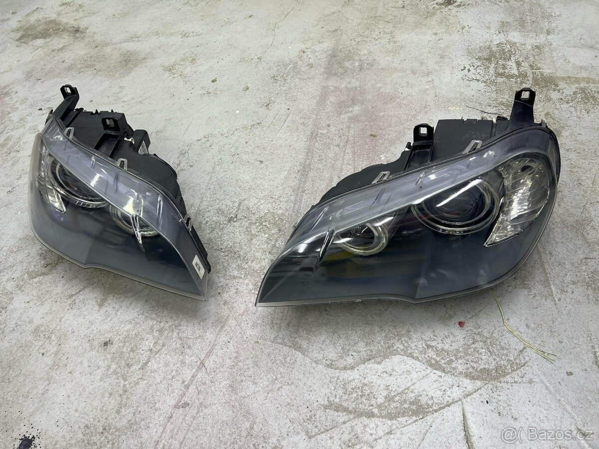 ORIGINÁL PŘEDNÍ SVĚTLA BIXENON BMW X5 E70