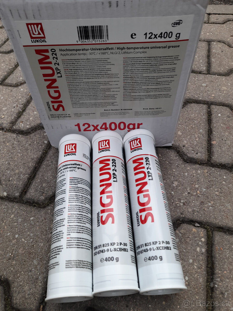 mazivo modré Lukoil EPX2 kartuše 400g